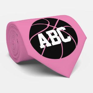 Cravate Coach/Joueur de basket-ball Couleur/Lettres person