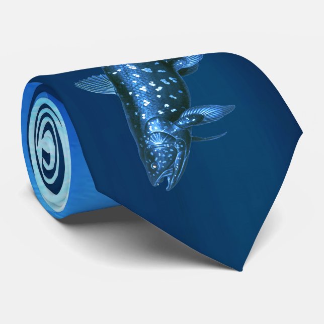 Cravate Coelacanth (Roulé)