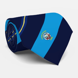 Cravate Coeur d'Alene (Idaho) city flag Neck Tie