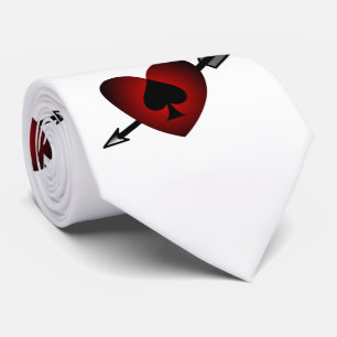 Cravate Coeur mignon Black Spade Thunder_Cove