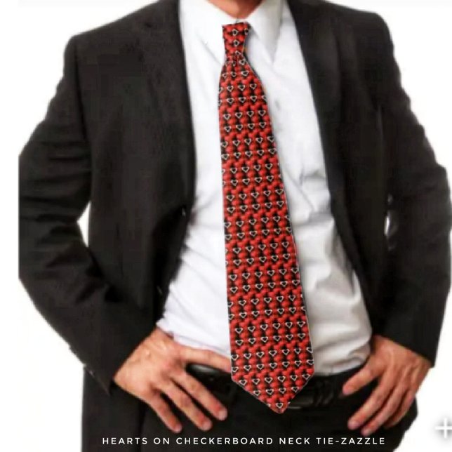 Cravate Coeurs sur le tableau de bord (Créateur téléchargé)