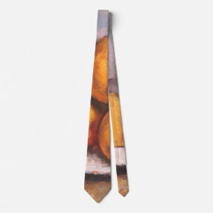 Cravate coing, pommes, poires de Paul Cezanne