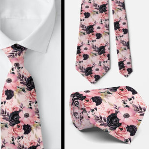 Cravate Col de Gentleman   Nœud Papillon Floral pour Maria