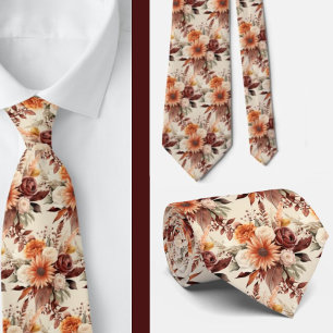 Cravate Col de Gentleman Nœud Papillon Floral pour Maria