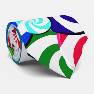 Cravate - collage de sucrerie