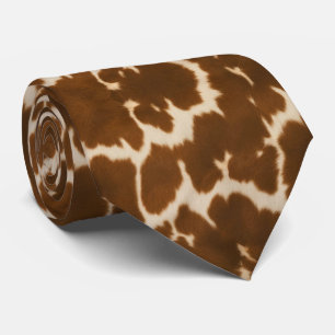 Cravate Collection de Cuir Faux Vache Elégante Populaire