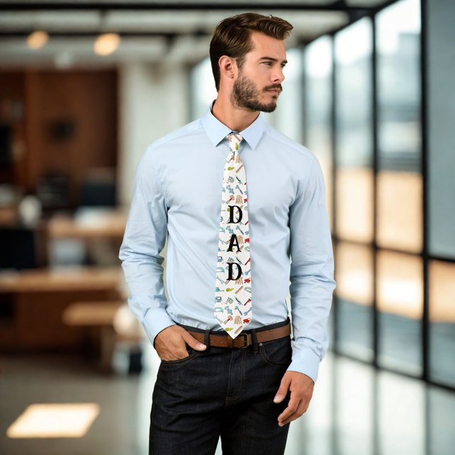 Cravate Collection de devis "DAD" do-it-yourself Outils po (Créateur téléchargé)