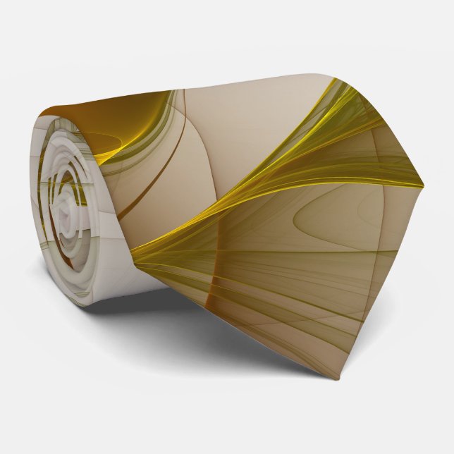 Cravate Colorants métalliques précieux Abstraits modernes  (Roulé)