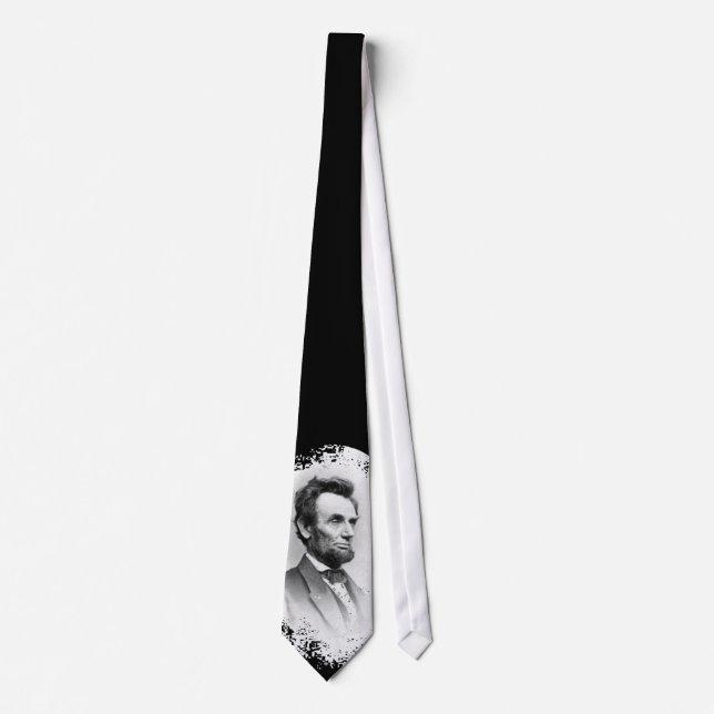 Cravate Commémoratif bicentenaire d'Abraham Lincoln (Devant)