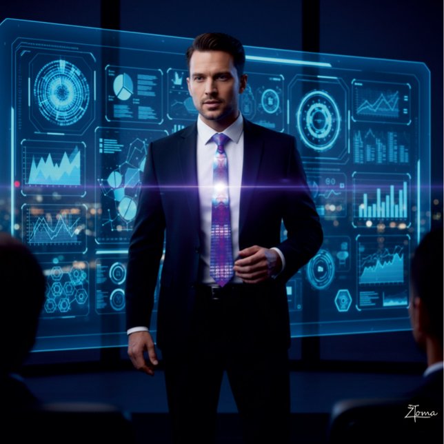 Cravate complet d'explosion nucléaire de ligne (Créateur téléchargé)