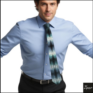 Cravate complet d'explosion nucléaire de ligne