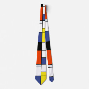 Cravate Composition A de Piet Mondrian - Art Moderne Abstr