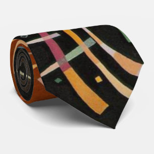 Cravate Composition Kandinsky X Oeuvre Abstraite