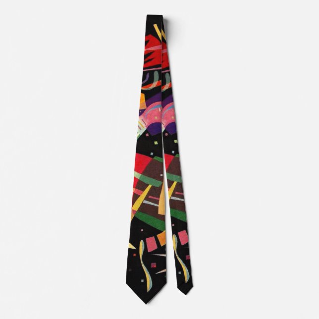 Cravate Composition X Abstraction Biomorphique - Kandinsky (Devant)
