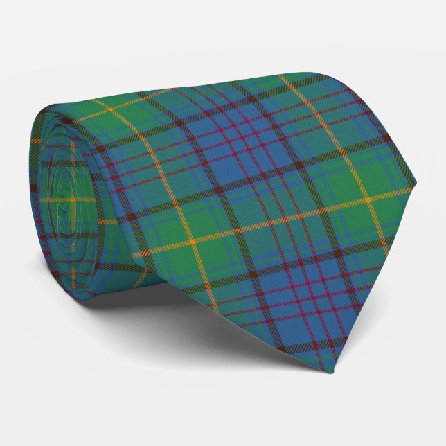 Cravate Comté d'Irlande Donegal Tartan (Roulé)