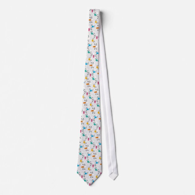 Cravate Concept de science mite Motif Cool Geek (Devant)