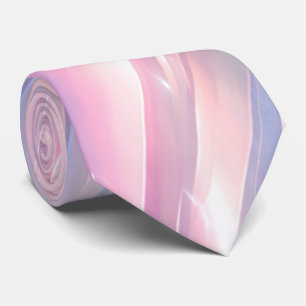 Cravate Conception de flux abstrait holographique pastel