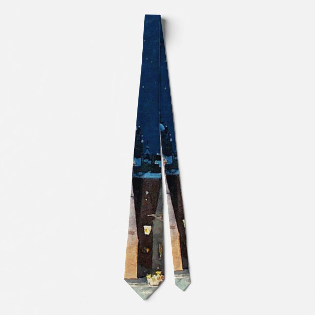 Cravate Conception de scénographie de théâtre 1893 (Devant)