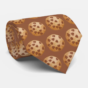 Cravate Cookies cool carrelés de puces de chocolat