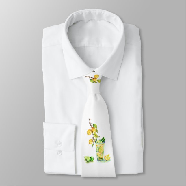 Cravate Cool de citron frais Boire Lemonade Summer Party C (Attaché)