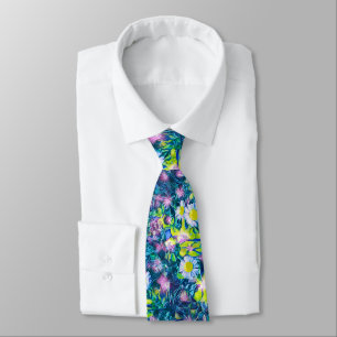 Cravate Cool de mise à niveau de la garde-robe florale num