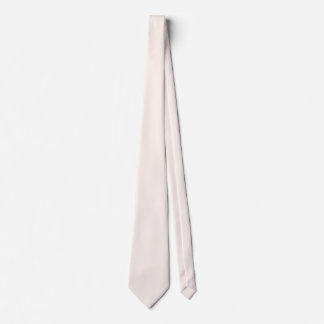 Cravate Coquillage blanc FFF5EE - Option pour ajouter un n