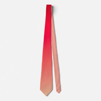 Cravate Corail Rose Et Pêche
