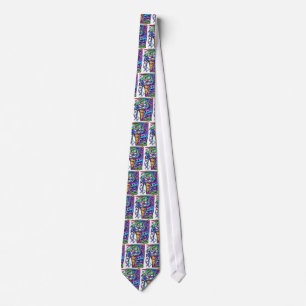 Cravate cornet de crème glacée fou 1