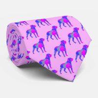 Cou rose rose rosâtre de chien mignon en silhouett