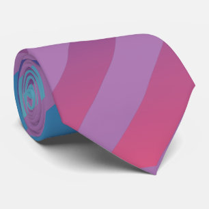 Cravate couleur bleu violet de la conception des s