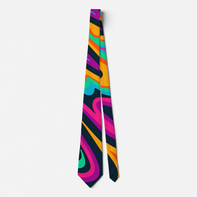 Cravate Couleurs Art intense mélange Tie (Front)
