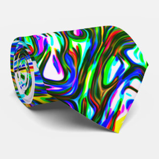 Cravate Couleurs Vives Cool Funky