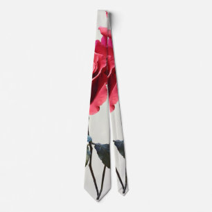 Cravate Couple de Roses