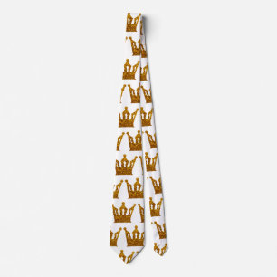 Cravate Couronne d'or