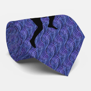 CRAVATE COURONNE MED. BLUE UNIQUE
