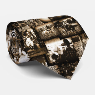 Cravate Cow-boy de Rodéo Country Occidental Rustique
