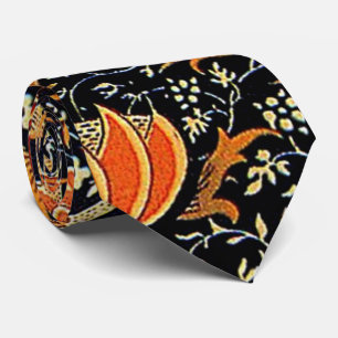 Cravate Cray, un beau design William Morris,