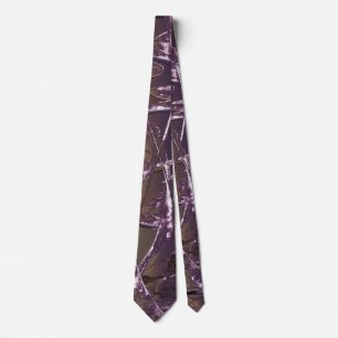 Cravate Crazy Purple Pop