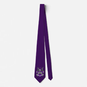 Cravate Crête de Chauve-Souris Violet - Égalité