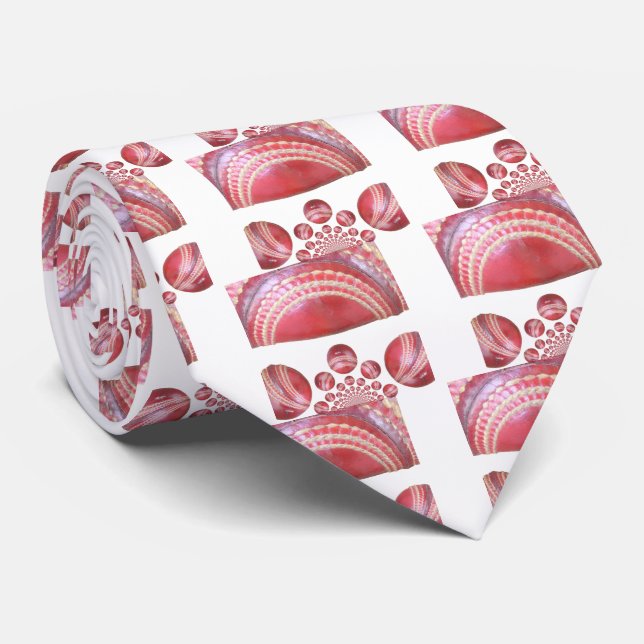 Cravate Crimson Spin - Une Belle Balle Rouge De Cricket Ar (Roulé)