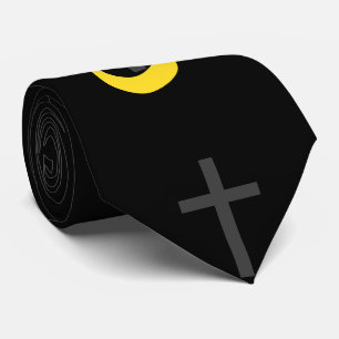Cravate Croix chrétienne de solidarité de symbole de