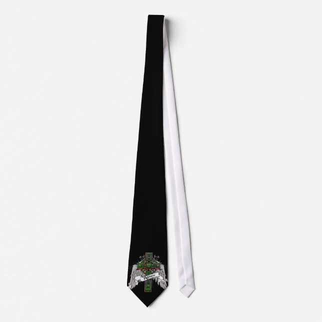 Cravate Croix de tartan d'Agnew (Devant)