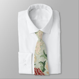 Cravate Cru floral de Pre-Raphaelite de William Morris