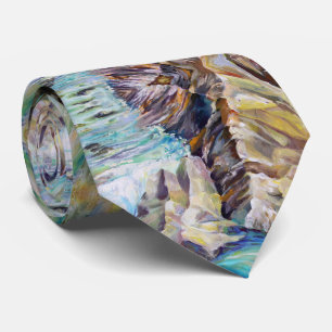 Cravate Crystal River Montagnes Rocheuses, Colorado Motif