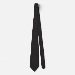 Cravate Cuir noir Faux
