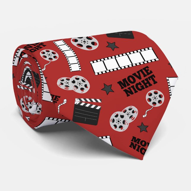 Cravate Cuisine cinéma cinéma motif en carrelage (Roulé)