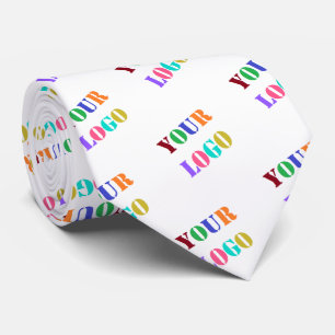 Cravate Custom Company Logo Photo Business Neck Tie