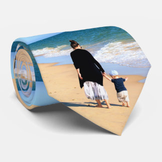 Cravate Custom Photo Neck Tie Design Your Own Gift for Dad