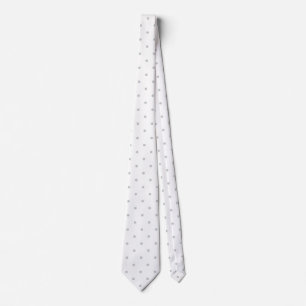 Cravate Customiser facilement la couleur des mini-Pois gri