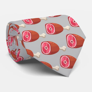 Cravate Cute deli ham tiled